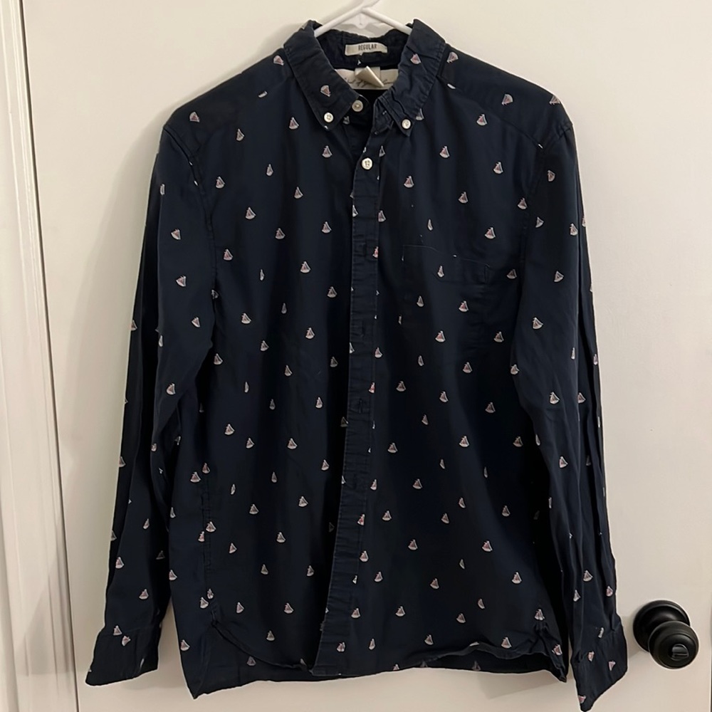 Men’s sailboat button up
